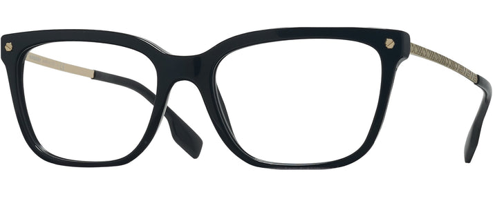 Square Black Burberry 2319 Single Vision Full Frame View #1