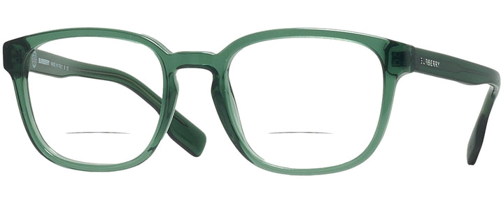 Square Green Burberry 2344 Bifocal View #1
