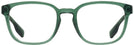 Square Green Burberry 2344 Single Vision Full Frame View #2