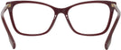 Cat Eye Bordeaux Burberry 2348 Single Vision Full Frame View #4