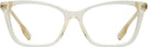 Cat Eye Yellow Burberry 2348 Progressive No-Lines View #2