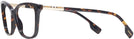 Cat Eye Dark Havana Burberry 2348 Progressive No-Lines View #3