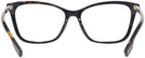 Cat Eye Dark Havana Burberry 2348 Progressive No-Lines View #4