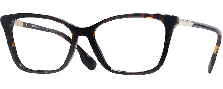 Cat Eye Burberry 2348 Single Vision Full Frame View #1