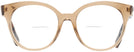 Round Brown Burberry 2356 Bifocal View #2