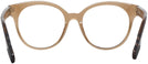 Round Brown Burberry 2356 Single Vision Full Frame View #4