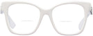 Square White Burberry 2363 Bifocal View #2