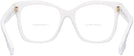 Square White Burberry 2363 Bifocal View #4