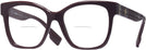 Square Bordeaux Burberry 2363 Bifocal View #1