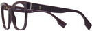 Square Bordeaux Burberry 2363 Progressive No-Lines View #3