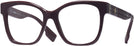 Square Bordeaux Burberry 2363 Progressive No-Lines View #1