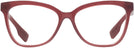 Cat Eye Bordeaux Burberry 2364L Single Vision Full Frame View #2