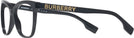 Cat Eye Black Burberry 2364L Single Vision Full Frame View #3