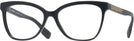 Cat Eye Black Burberry 2364L Single Vision Full Frame View #1