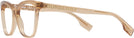 Cat Eye Brown Burberry 2364L Computer Style Progressive View #3