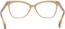 Cat Eye Brown Burberry 2364L Computer Style Progressive View #4