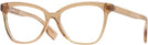 Cat Eye Brown Burberry 2364L Computer Style Progressive View #1