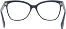 Cat Eye Blue Burberry 2364L Progressive No-Lines View #4