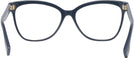 Cat Eye Blue Burberry 2364L Progressive No-Lines View #4