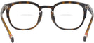 Square Dark Havana Burberry 2370U Bifocal View #4