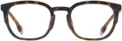 Square Dark Havana Burberry 2370U Progressive No-Lines View #2