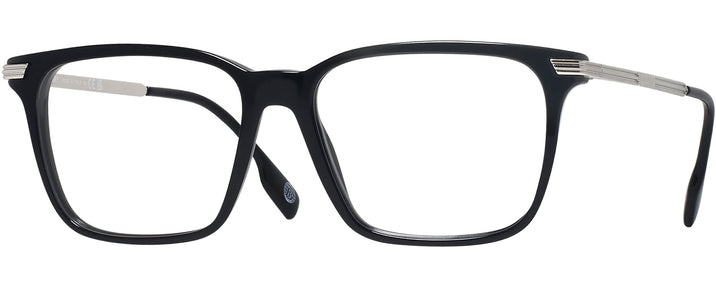 Square Black Burberry 2378 Progressive No Line Bifocal View #1