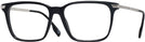 Square Black Burberry 2378 Progressive No Line Bifocal View #1
