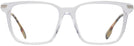 Square Transparent Burberry 2378 Progressive No Line Bifocal View #2