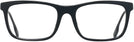 Rectangle Black Burberry 2384 Single Vision Full Frame View #2