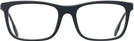 Rectangle Matte Black Burberry 2384 Computer Style Progressive View #2