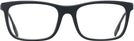 Rectangle Matte Black Burberry 2384 Single Vision Full Frame View #2
