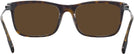 Rectangle Dark Havana Burberry 2384 Progressive Reading Sunglasses View #4
