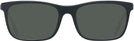 Rectangle Matte Black Burberry 2384 Progressive Reading Sunglasses View #2