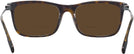 Rectangle Dark Havana Burberry 2384 Bifocal Reading Sunglasses View #4