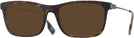 Rectangle Dark Havana Burberry 2384 Bifocal Reading Sunglasses View #1