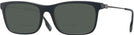Rectangle Matte Black Burberry 2384 Bifocal Reading Sunglasses View #1