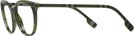 Oval Check Green Burberry 2389 Single Vision Full Frame View #3
