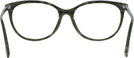 Oval Check Green Burberry 2389 Single Vision Full Frame View #4