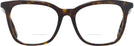 Square Dark Havana Burberry 2390 Bifocal View #2
