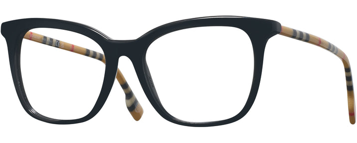 Square Black Burberry 2390 Progressive No-Lines View #1