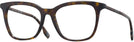 Square Dark Havana Burberry 2390 Progressive No-Lines View #1