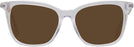Square TRANSPARENT Burberry 2390 Progressive No-Line Reading Sunglasses View #2