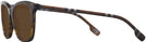 Square Dark Havana Burberry 2390 Bifocal Reading Sunglasses View #3
