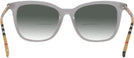 Square Grey Burberry 2390 w/ Gradient Bifocal Reading Sunglasses View #4