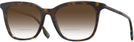 Square Dark Havana Burberry 2390 w/ Gradient Bifocal Reading Sunglasses View #1
