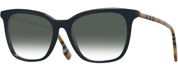 Square Black Burberry 2390 w/ Gradient Progressive Reading Sunglasses View #1