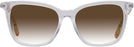 Square TRANSPARENT Burberry 2390 w/ Gradient Progressive No-Line Reading Sunglasses View #2