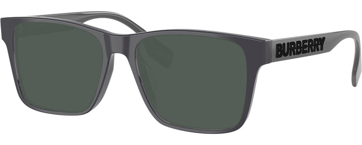 Rectangle Grey Burberry 2393D Progressive Reading Sunglasses View #1