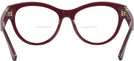 Round Bordeaux Burberry 2404 Bifocal View #4