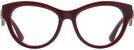 Round Bordeaux Burberry 2404 Single Vision Full Frame View #2